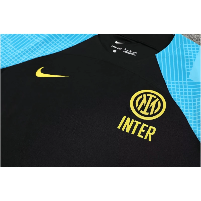 Tenue d’entraînement courte Inter Milan noire 2023/24