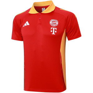 Polo Shirt Bayern Munich Rouge 2024/25