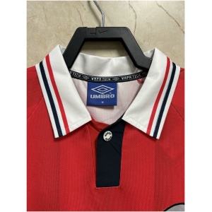 Maillot domicile rétro de la Norvège 1998