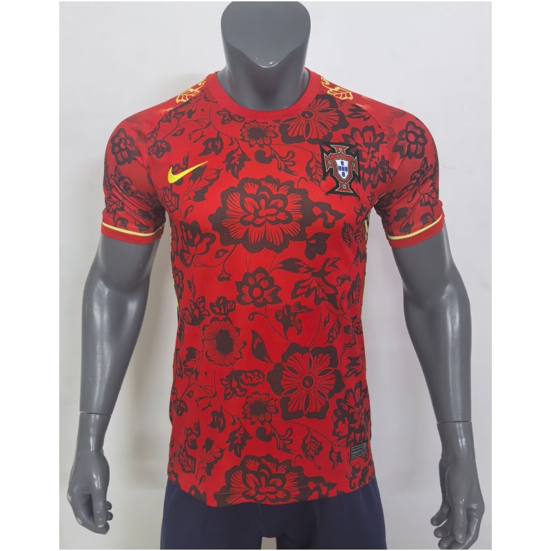 Maillot spécial Portugal Fleur Rouge 2024