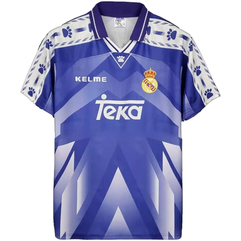 Maillot Extérieur Rétro du Real Madrid 1996/97