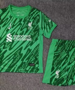 Maillot de Gardien Enfant Liverpool Vert 2024/25