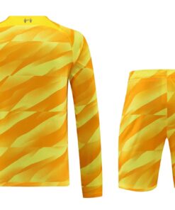 Maillot de Gardien Liverpool Jaune Manche Longue 2023/24