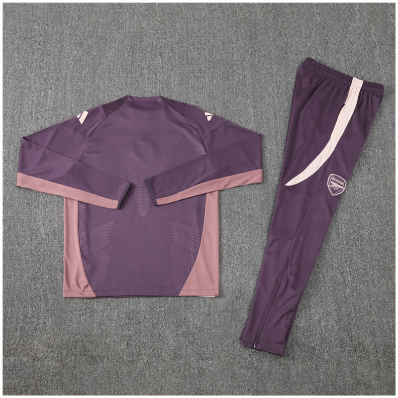 Ensemble d’entraînement pour enfants Arsenal violet 2024/25