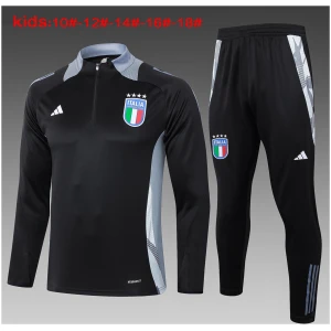 Ensemble d’entraînement pour enfants Italie Noir 2024