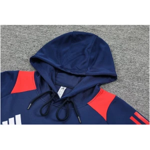 Sweat à capuche et pantalon d'entraînement Manchester United Navy 2024/25