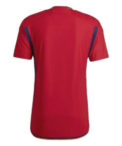 Maillot Domicile Authentique Espagne Coupe du Monde de la FIFA Qatar 2022 – joueur
