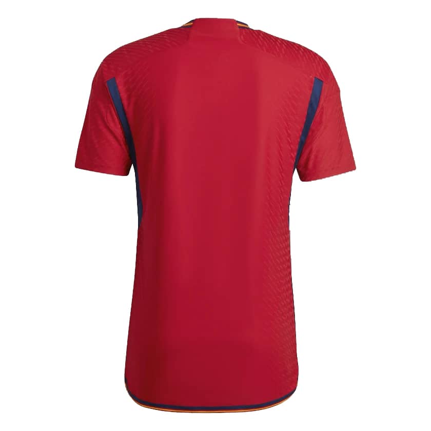 Maillot Domicile Authentique Espagne Coupe du Monde de la FIFA Qatar 2022 – joueur