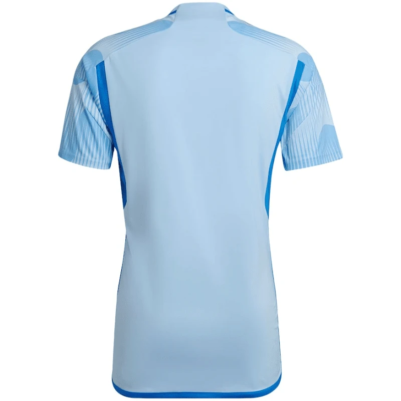 Maillot extérieur de l’Espagne pour la Coupe du Monde de la FIFA Qatar 2022.