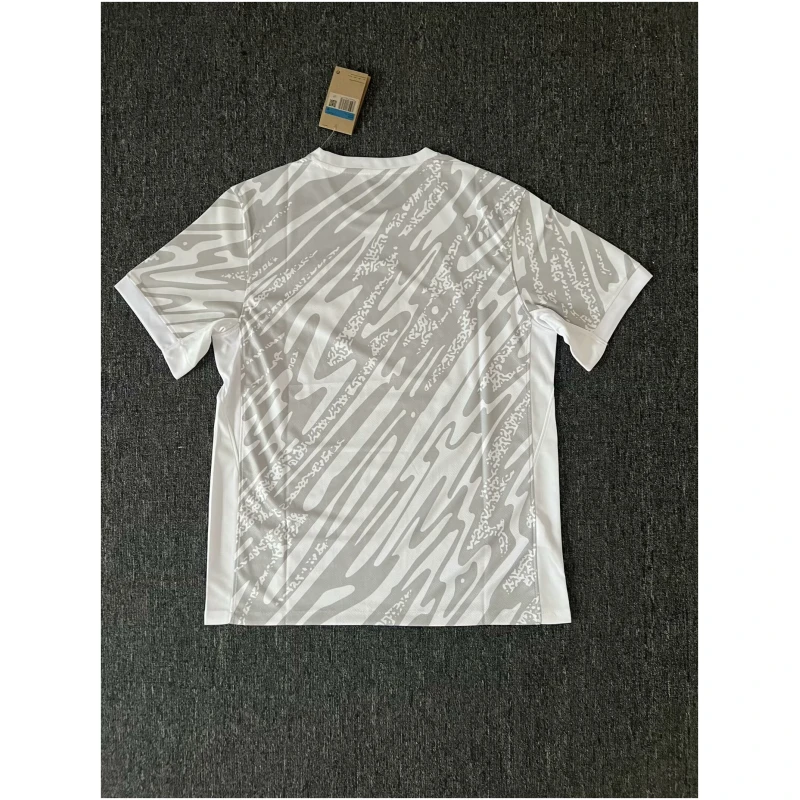Maillot Blanc Gardien de But Brésil 2024