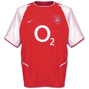 Maillot domicile rétro Arsenal 2002/2003