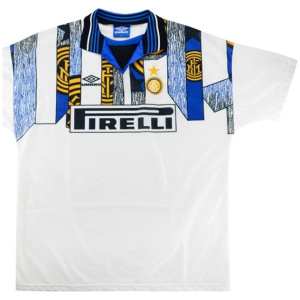 Maillot Extérieur Rétro Inter Milan 1995/96