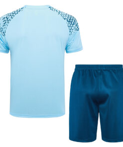 Tenue d’entraînement courte Manchester City bleu clair 2023/24