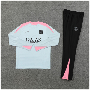 Survêtement d'entraînement PSG Enfants Gris Clair 2024/25