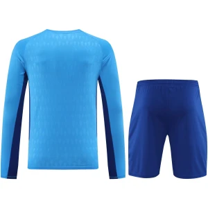 Maillot de Gardien de But Juventus Bleu Manches Longues 2023/24