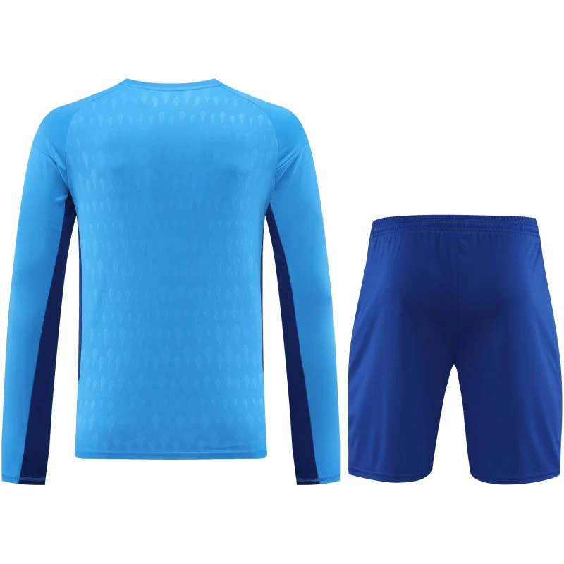Maillot de Gardien de But Juventus Bleu Manches Longues 2023/24
