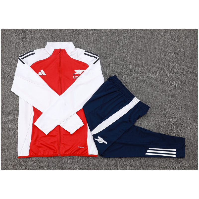 Ensemble d’entraînement pour enfants Arsenal Veste + Pantalon Rouge 2024/25