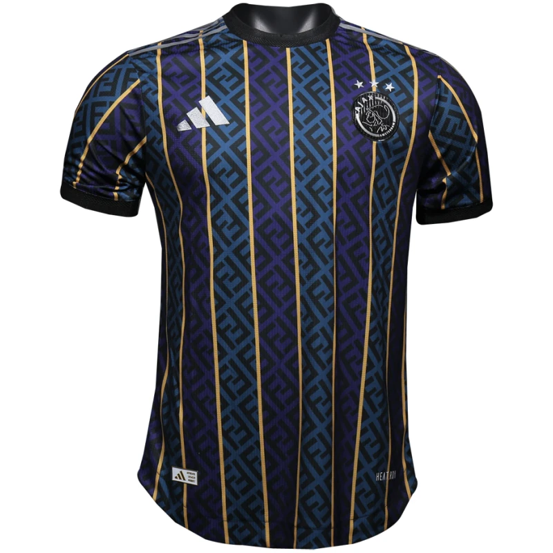 Maillot Officiel Ajax x Fendi Royal 2024/25 – joueur
