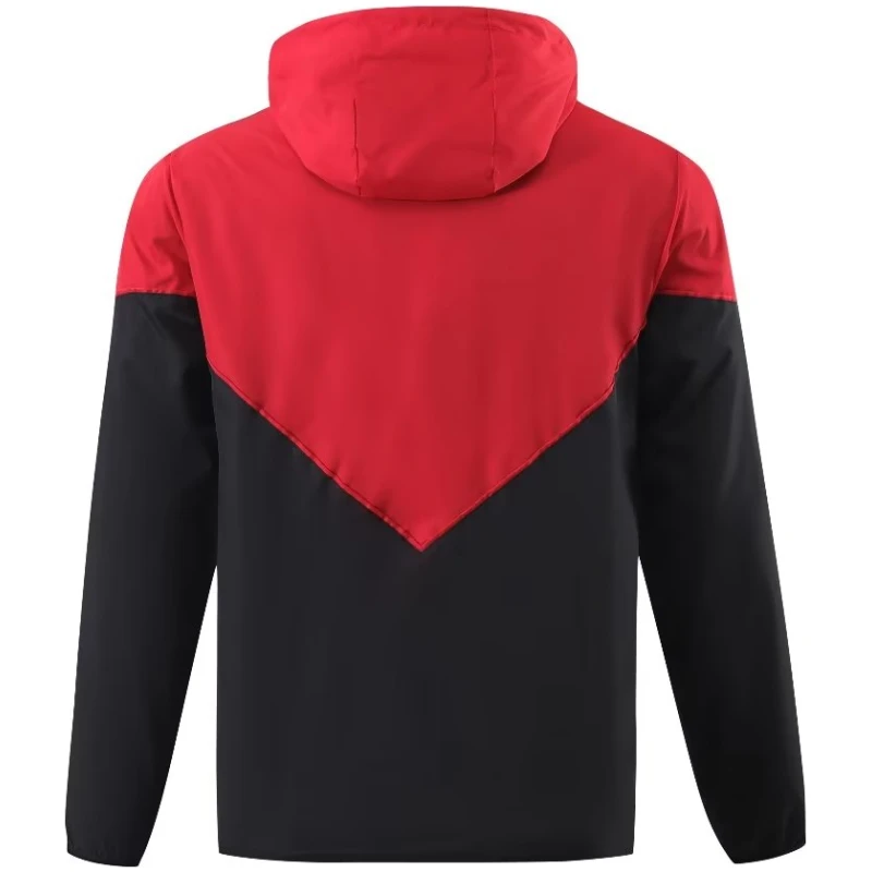 Veste coupe-vent Manchester United toutes saisons Rouge – Noir 2023/24