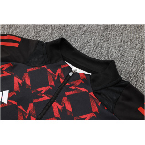 Tenue d'entraînement Manchester United Noir - Rouge 2024/25