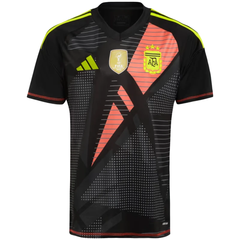 Maillot Noir de Gardien de But de l’Argentine 2024