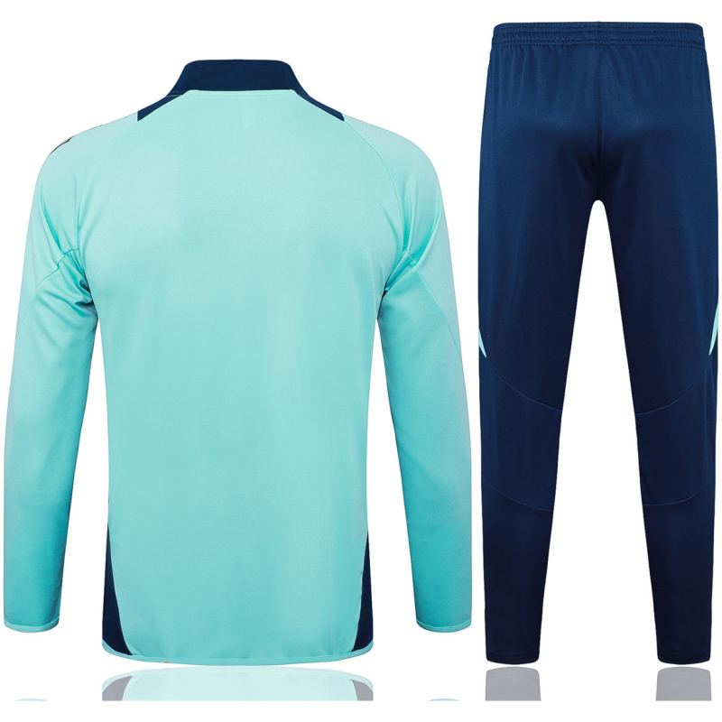 Ensemble de Survêtement Manchester United Veste + Pantalon Vert Clair 2024/25
