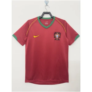 Maillot Domicile Rétro du Portugal 2006