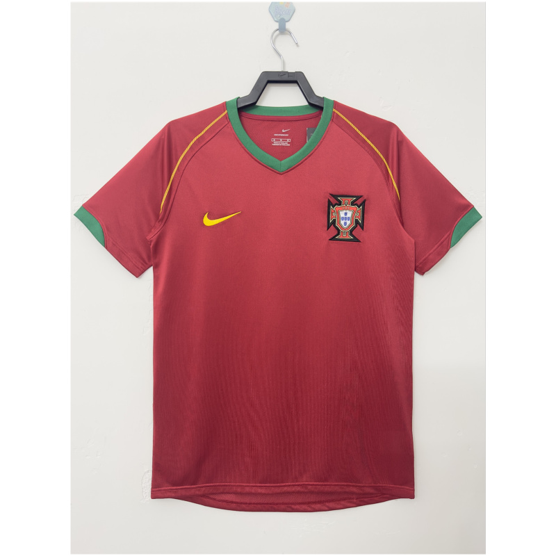 Maillot Domicile Rétro du Portugal 2006