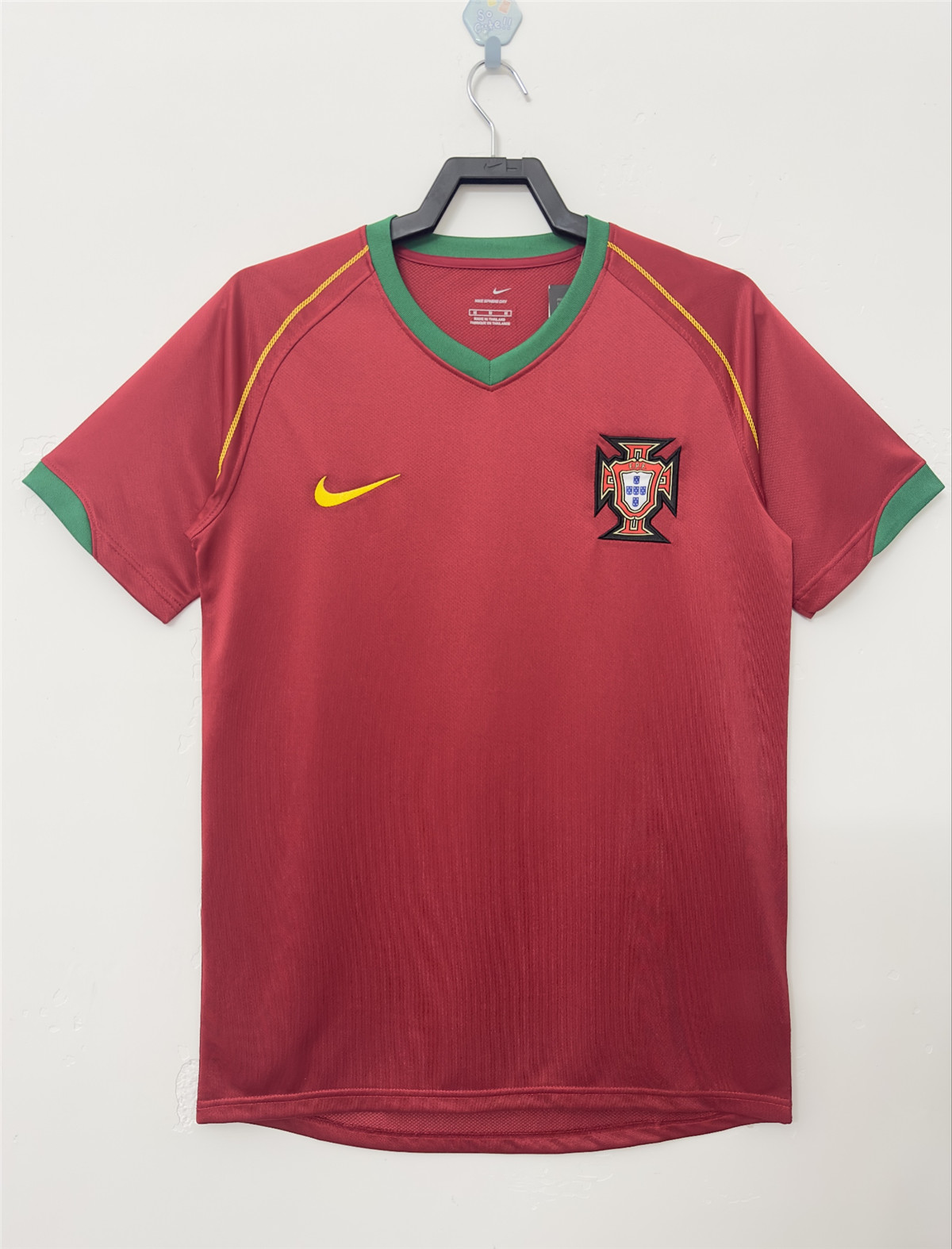 Maillot Domicile Rétro du Portugal 2006