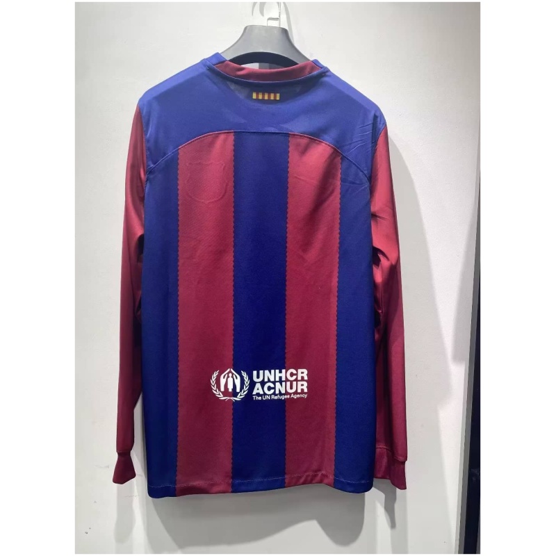Maillot domicile manches longues de Barcelone 2023/24