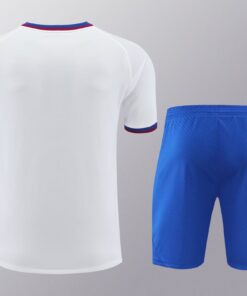 Tenue d’entraînement courte de Barcelone blanche 2024/25
