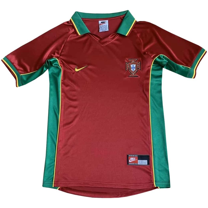 Maillot Domicile Rétro du Portugal 1998