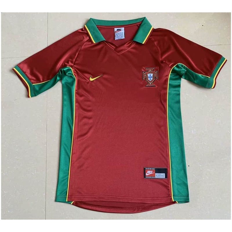 Maillot Domicile Rétro du Portugal 1998