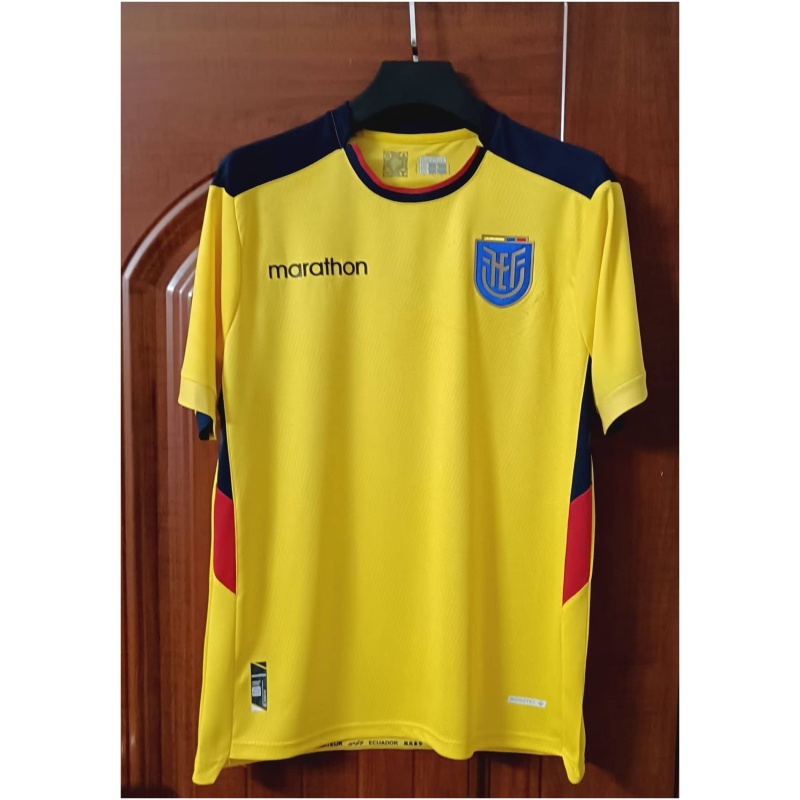 Maillot domicile de l’Équateur Coupe du Monde de la FIFA Qatar 2022