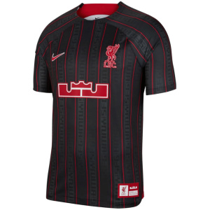 Maillot Liverpool X LeBron James 2023/24 Anthracite/Rouge Gym