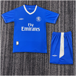 Maillot domicile rétro pour enfants Chelsea 2003/05