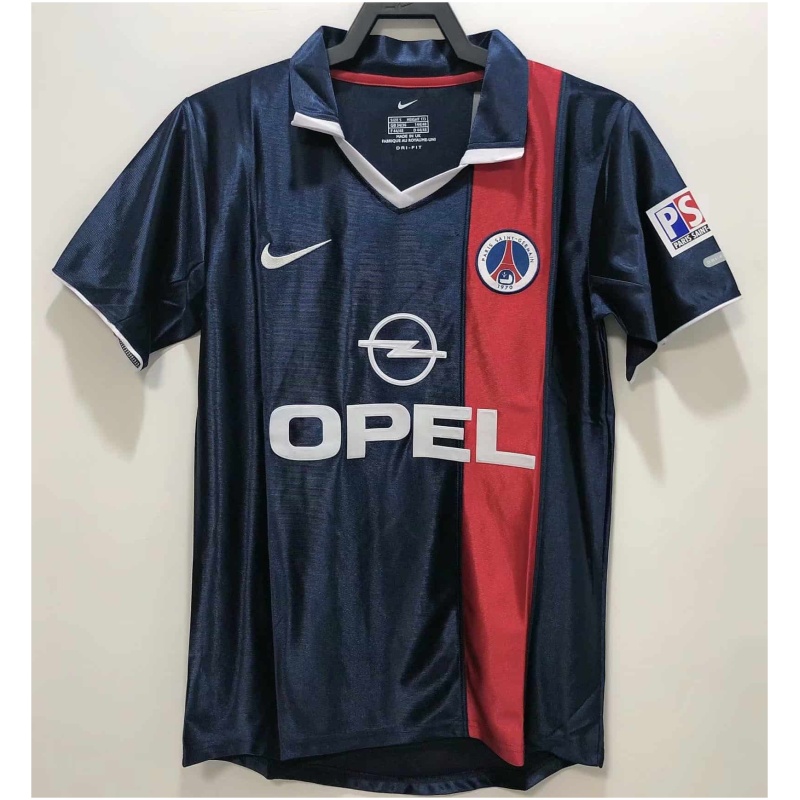 Maillot Domicile Rétro du PSG 2001/02