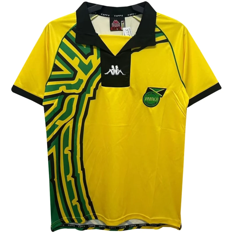 Maillot domicile rétro de la Jamaïque 1998