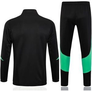 Ensemble d’entraînement Veste + Pantalon Manchester United Noir 2023/24