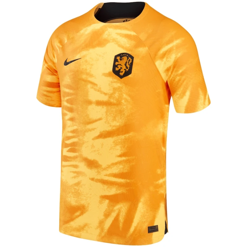 Maillot domicile authentique des Pays-Bas Vapor, Coupe du Monde de la FIFA Qatar 2022 – joueur