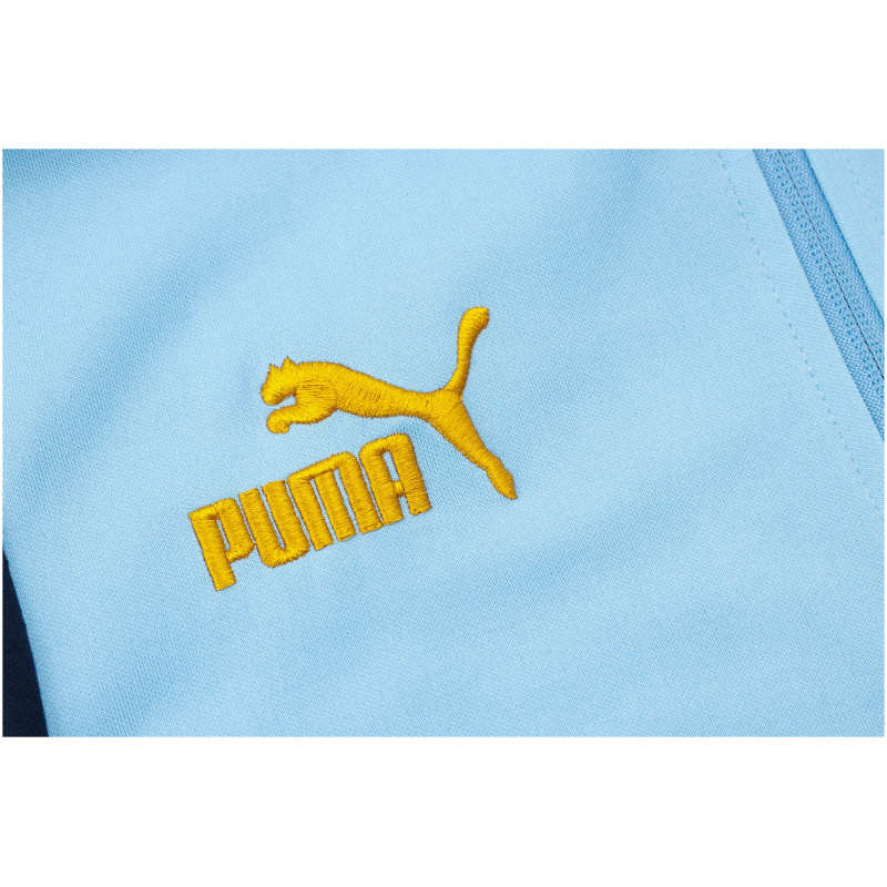 Ensemble de survêtement d’entraînement Manchester City Veste + Pantalon Bleu 2023/24