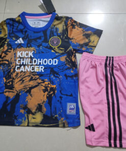 Maillot pré-match pour enfants Inter Miami C.F. Marvel MLS Kick Childhood Cancer 2023/24