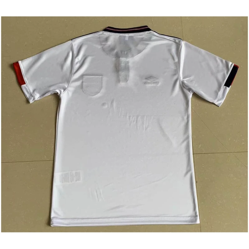 Maillot domicile rétro de l’Angleterre 1989