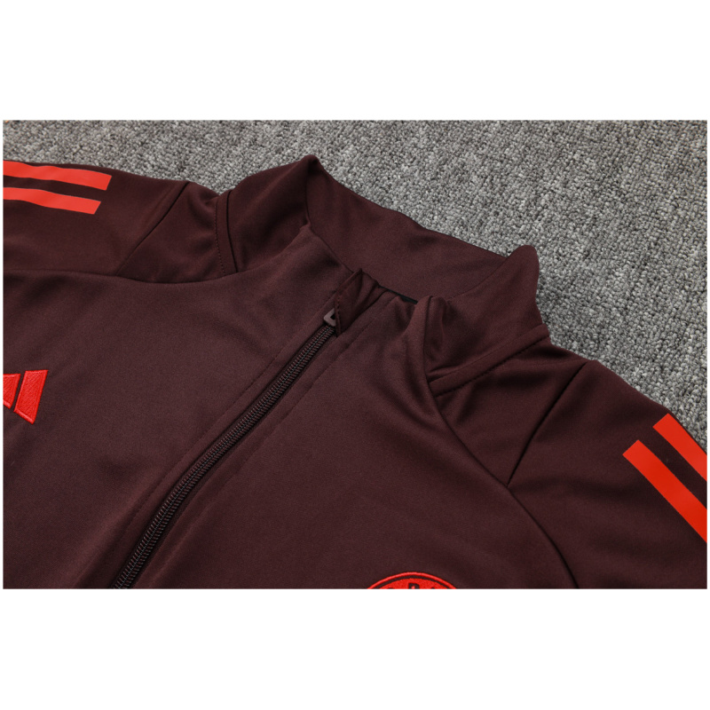 Ensemble d’entraînement Veste + Pantalon Bayern Munich Bordeaux 2024/25