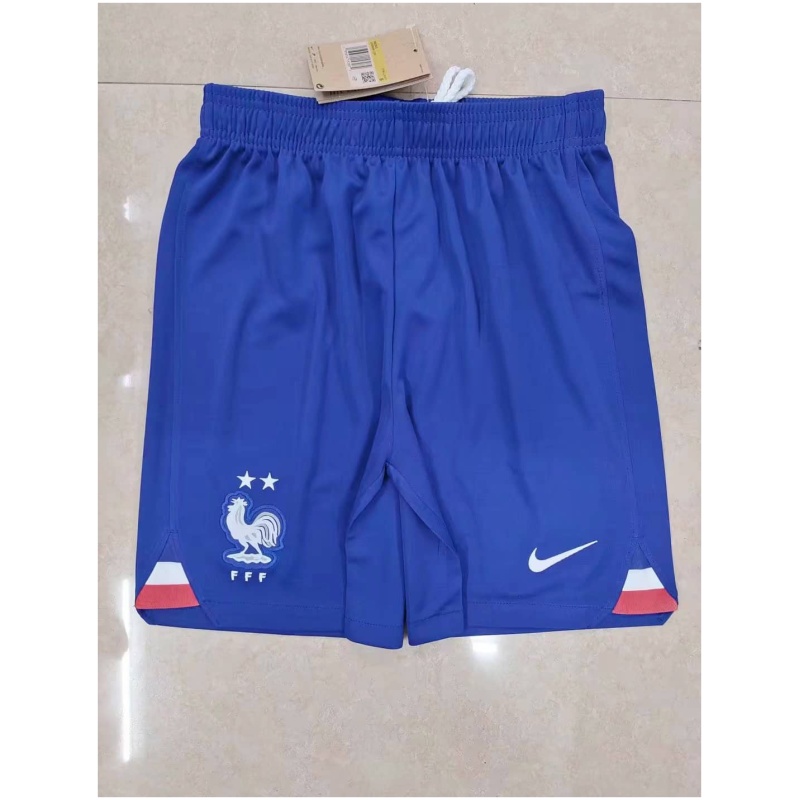 Shorts Extérieurs de la France Coupe du Monde de la FIFA Qatar 2022