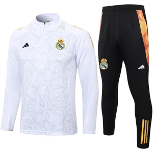 Tenue d’entraînement Real Madrid Blanc Motif 2024/25