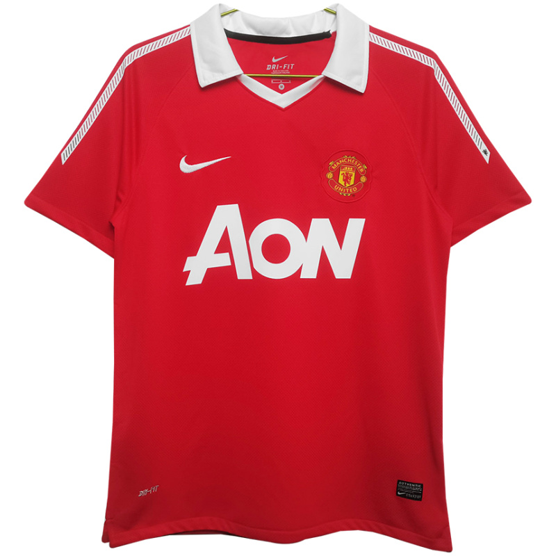 Maillot domicile rétro de Manchester United 2010/11