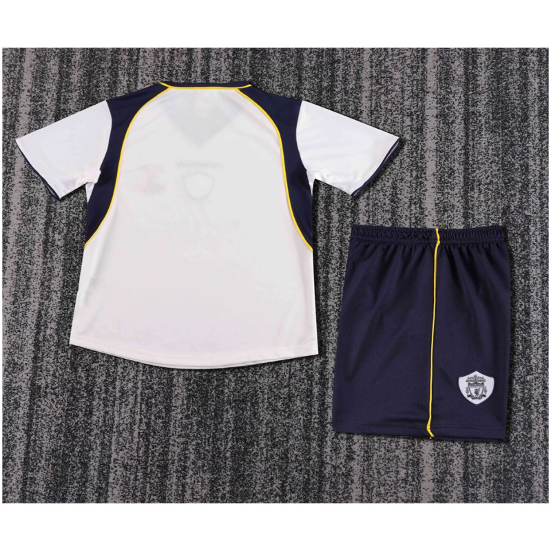 Maillot extérieur rétro pour enfants de Liverpool 2001/02