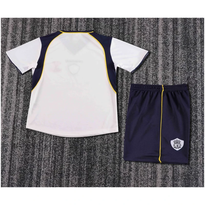 Maillot extérieur rétro pour enfants de Liverpool 2001/02