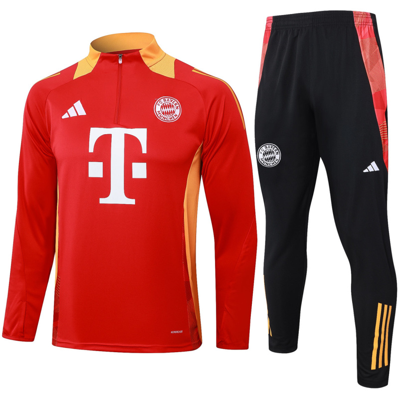 Ensemble d’entraînement Bayern Munich Rouge 2024/25